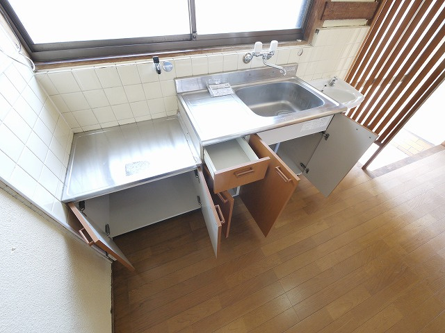 ハイツ大栄のキッチン|使いやすいキッチンです