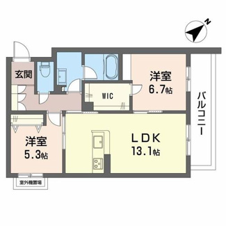 【間取り】 | シャーメゾンビバーチェ東岸和田