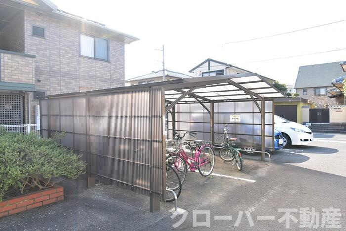 フォブール福岡のその他共用部分|駐輪場