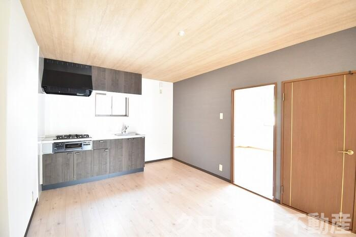 フォブール福岡の居間・リビング|ＤＫ８帖