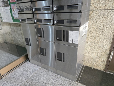 【エントランス】 | 朝日神楽坂マンション | 宅配ボックス