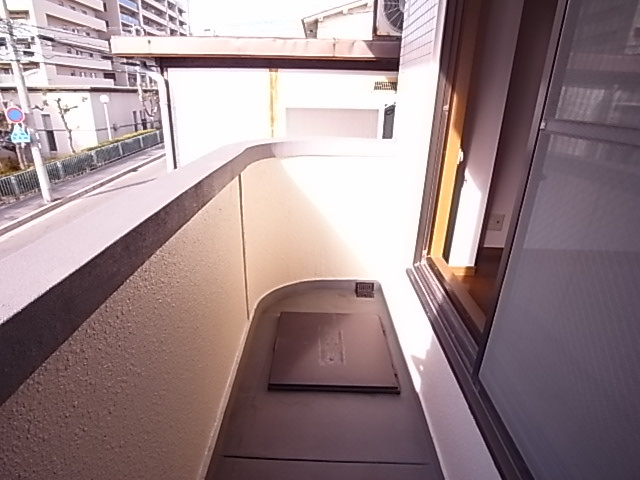 あさひ星が丘マンションのバルコニー