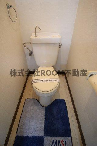 ミタカホーム１１番館のトイレ|コンパクトで使いやすいトイレです