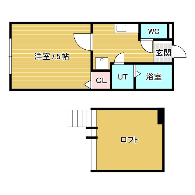 Alpha Stage APMの間取り