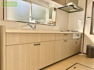 【キッチン】 | リフォーム履歴有　白子町八斗 | 広々したシンクで洗い物しやすく、使い勝手の良いキッチン♪