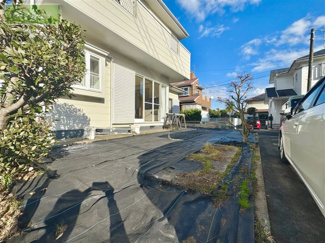 【庭】 | リフォーム履歴有　白子町八斗 | ゆとりのある広い庭で、理想の暮らしを♪BBQやペットとの時間も♪