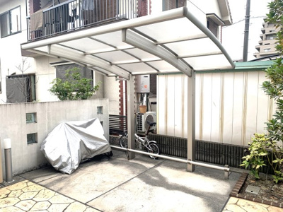 【その他共用部分】 | D-roomCⅡ | 屋根付き駐輪場