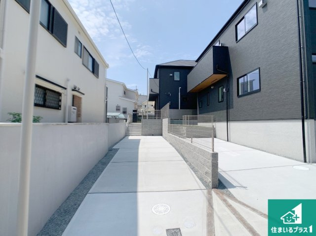 明石市大久保町山手台　第24-1期　新築一戸建ての駐車場|駐車スペース！散水栓があるので、こまめに愛車を洗えます！