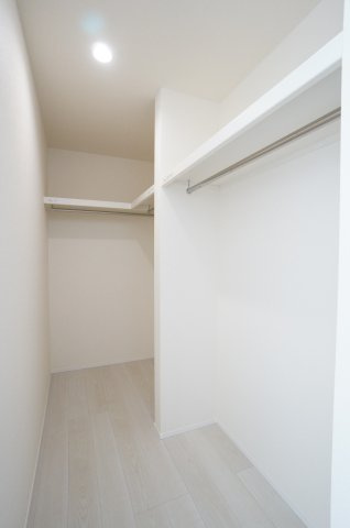 リーブルガーデン常滑市西之口2丁目　　4号棟の収納|たっぷり収納可能なクローゼット