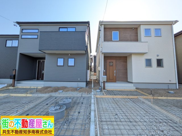 リーブルガーデン常滑市西之口2丁目　　4号棟の外観|1号棟～4号棟