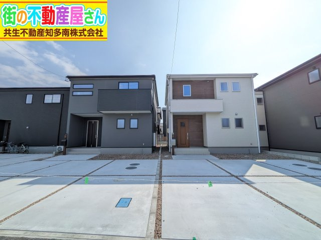 リーブルガーデン常滑市西之口2丁目　　3号棟の外観|3号棟・4号棟現地写真