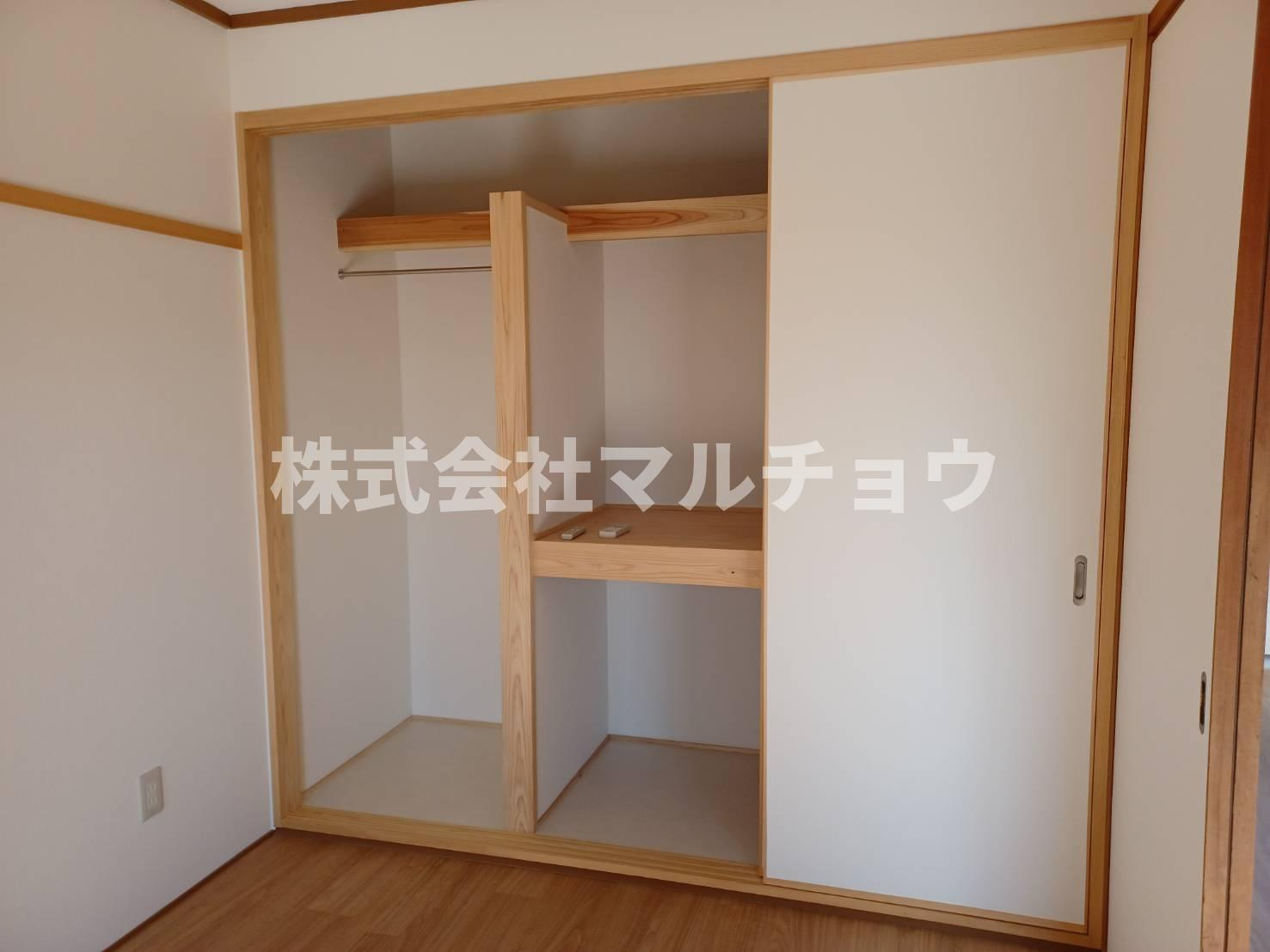 コーポ五月の収納|十分な収納スペースがあります