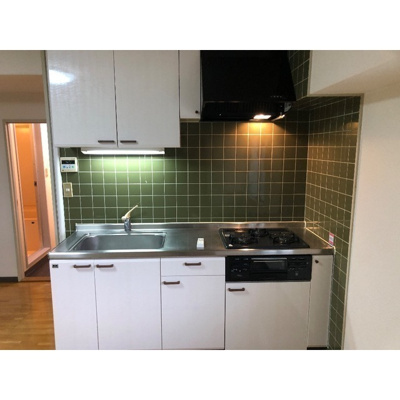 【キッチン】 | セントラルグリーンマンション | きれいなキッチンです