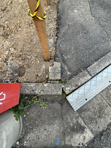 柳瀬川（柏町2丁目）のその他|境界付近（南側から）