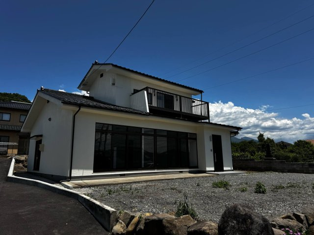 東御市海善寺の前面道路含む現地写真