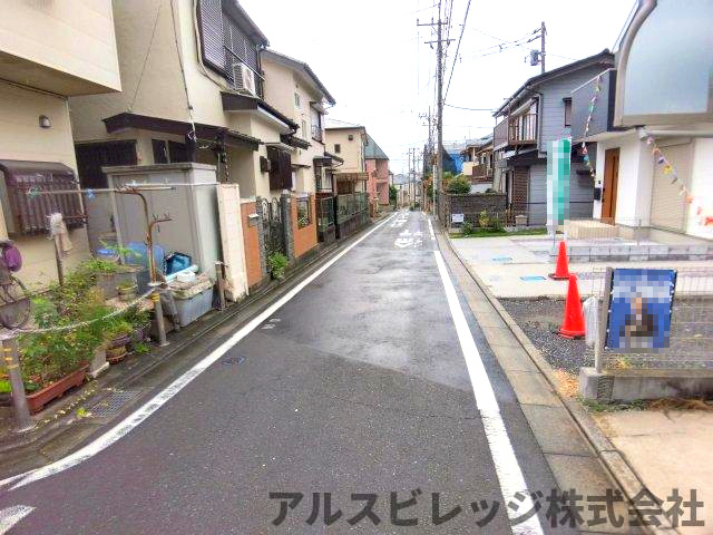 新築／ふじみ野市北野1期　全2棟の前面道路含む現地写真