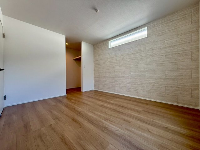 高知市介良2期2棟　1号棟の洋室|収納＋デザイン性を兼ね備えた使い勝手の良い洋室。ライフスタイルに合わせた活用が可能。