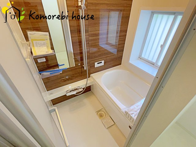 上尾市弁財1丁目　中古一戸建ての浴室|6/5　撮影済み