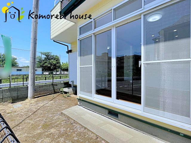 上尾市弁財1丁目　中古一戸建ての庭|6/5　撮影済み