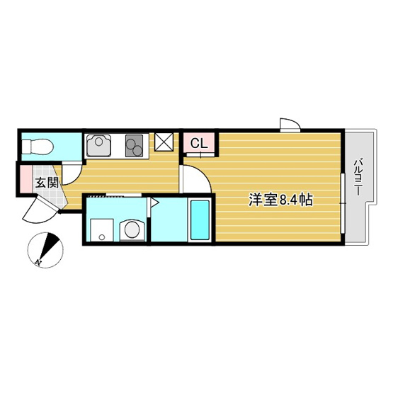 【間取り】 | L’ｓステューディオ岡本