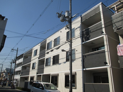 【外観】 | カステル・ルーク豊新 | 新築のマンションです