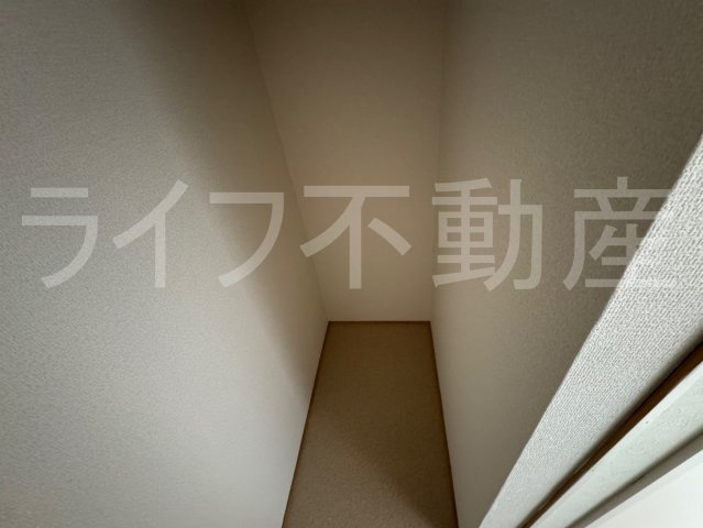 スリースターマンションの収納|大きなものも収納できそうです