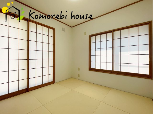 さいたま市北区日進町　中古一戸建て　の和室|明るい和室です