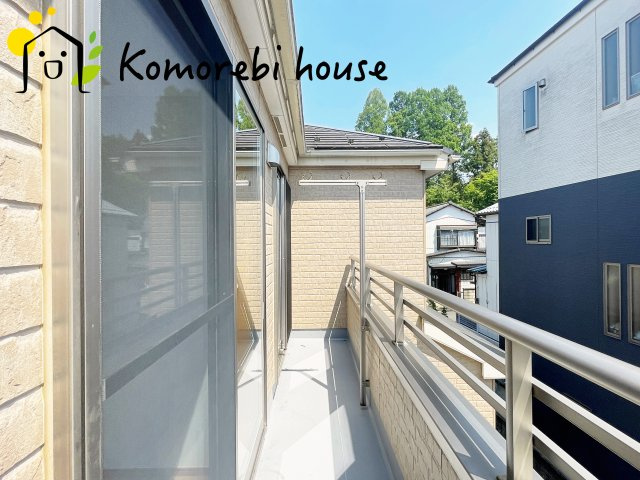 さいたま市北区日進町　中古一戸建て　のバルコニー|落ち着いた時間を過ごせるバルコニーです