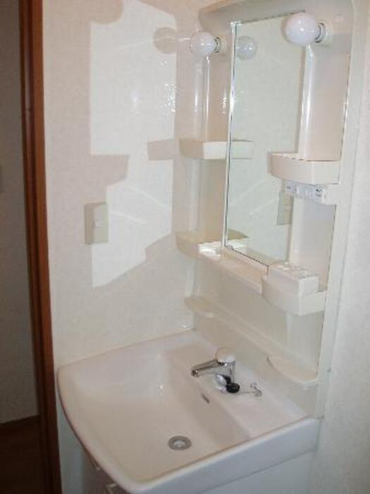 賀茂川ガーデンプレイス　Ｂの独立洗面台