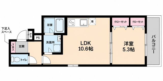 【間取り】 | フジパレス今川公園Ⅲ番館
