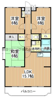 【間取り】 | ボヌール21