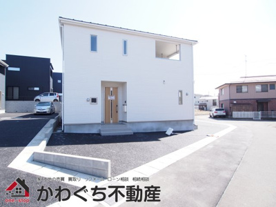 【外観】 | Cradle garden　郡山市富久山町福原第１９　４号棟 | ★内覧予約で新米2kg★