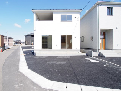 【外観】 | Cradle garden　郡山市富久山町福原第１９　４号棟