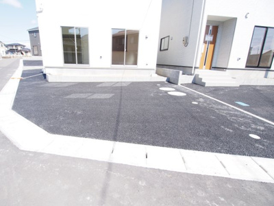 【駐車場】 | Cradle garden　郡山市富久山町福原第１９　４号棟