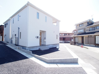 【外観】 | Cradle garden　郡山市富久山町福原第１９　４号棟