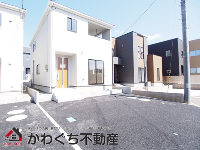 【外観】 | Cradle garden　郡山市富久山町福原第１９　５号棟 | ★内覧予約で新米2kg★