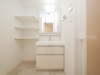【独立洗面台】 | プレジオ城北 | 使いやすい独立洗面台です