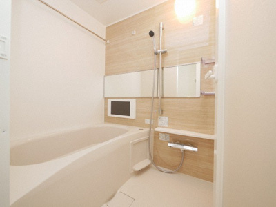 【浴室】 | プレジオ城北 | きれいなお風呂です