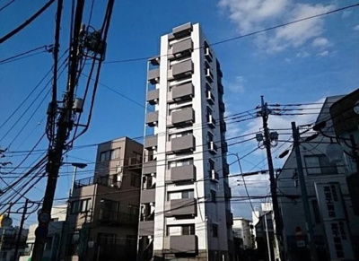 【外観】 | シェルズコート | 鉄筋コンクリート造のがっちりとした建物。