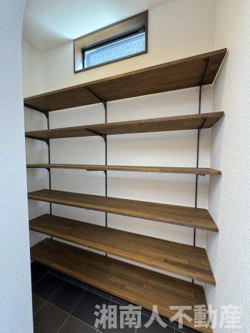寒川町小谷１丁目新築戸建の収納|こまごまとしたものを収納できそうですね