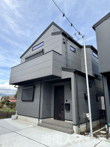 寒川町小谷１丁目新築戸建の外観|外観は落ち着いています