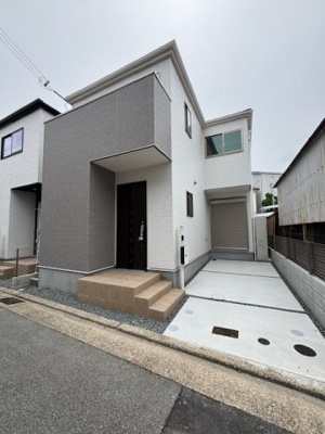 【外観】 | 神戸市垂水区御霊町2期　新築戸建1号棟　仲介手数料無料！ | 外観は落ち着いています
