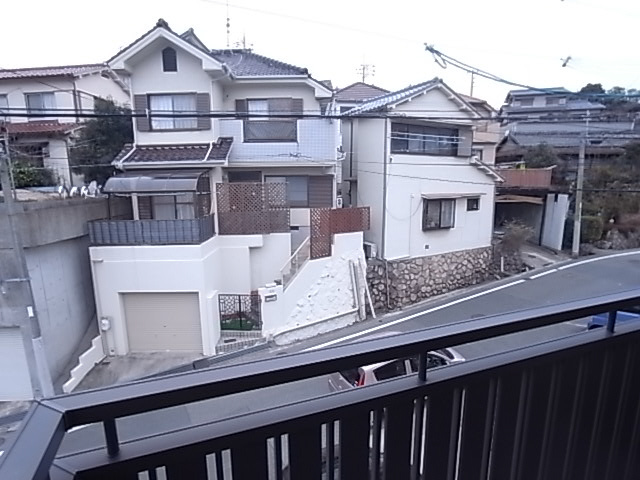 神戸市北区鈴蘭台東町３丁目のアパートの展望