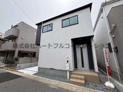 【外観】 | 神戸市垂水区御霊町1期　新築戸建1号棟　仲介手数料無料！ | 外観もきれいです