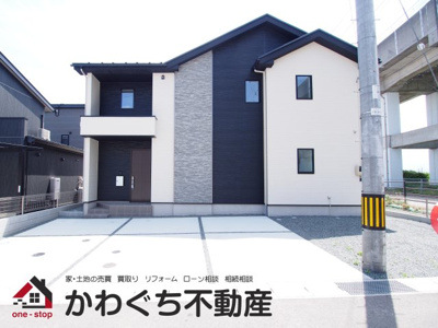 【外観】 | Erde　伊達市上志和田１期　１号棟 | ★内覧予約で新米2kg★