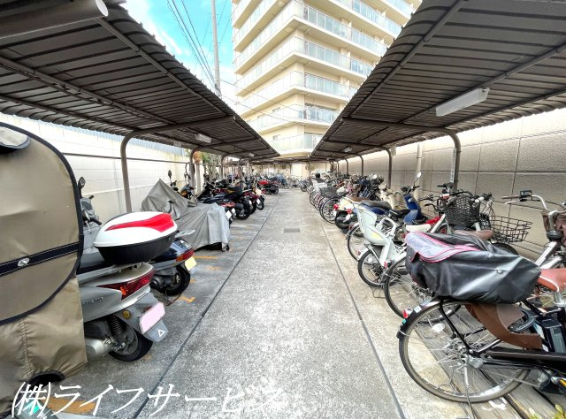 【駐輪場】 | ファミール北大阪リバーサイド | 駐輪場・バイク置場