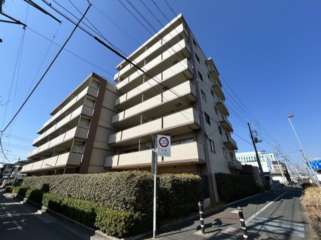 サンクレイドル南与野の外観|スタイリッシュな外観です。