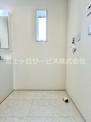 【ランドリースペース】 | 浜松市天竜区船明 5期 新築一戸建て 1号棟 | 洗濯機置き場