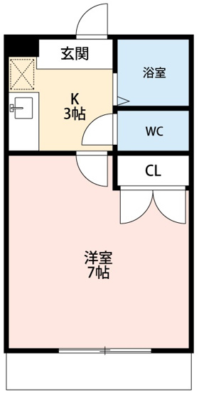 【間取り】 | 西岡崎フロイデ