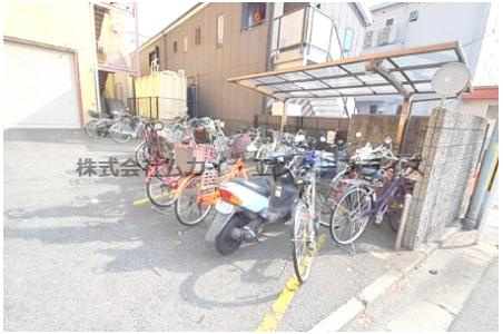 サンキプラザのその他共用部分|駐輪場ございます◎